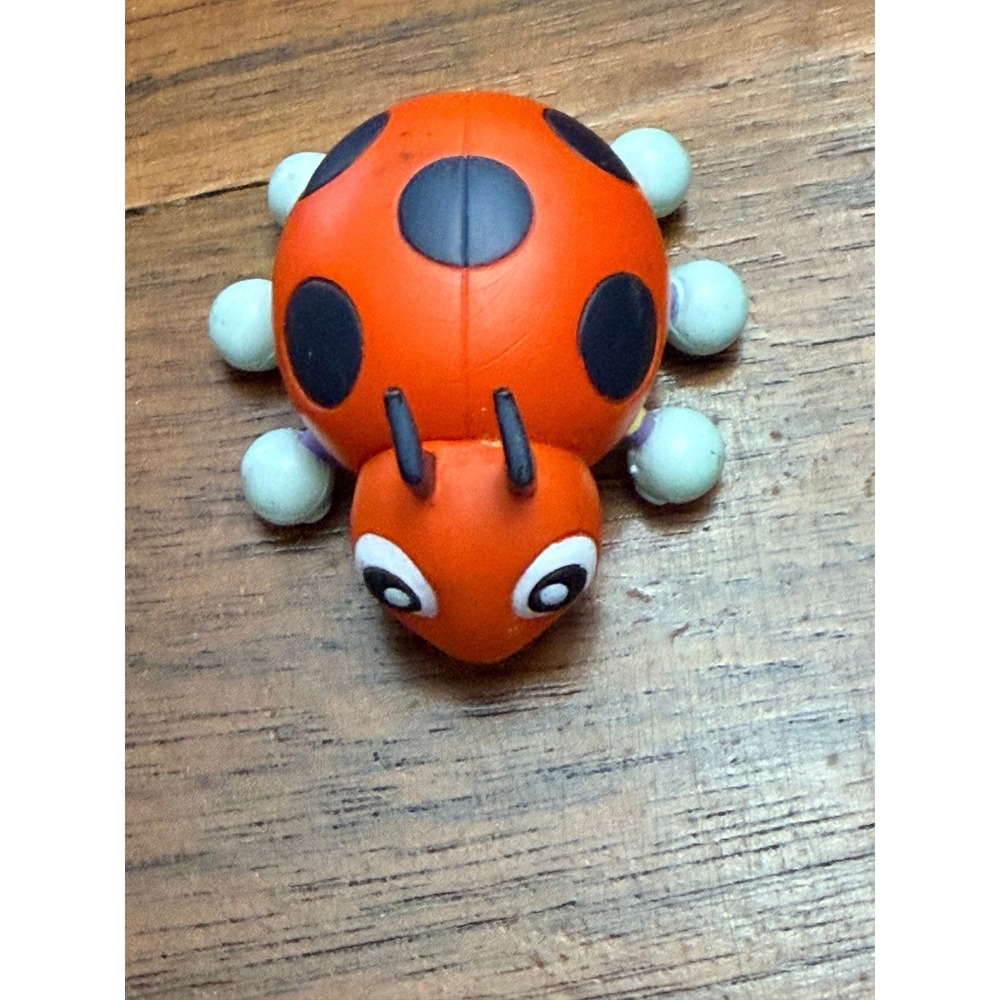 VINTAGE 1999 RARE TOMY POKÉMON LEDYBA LADYBUG FIGURE C.G.T.S.J